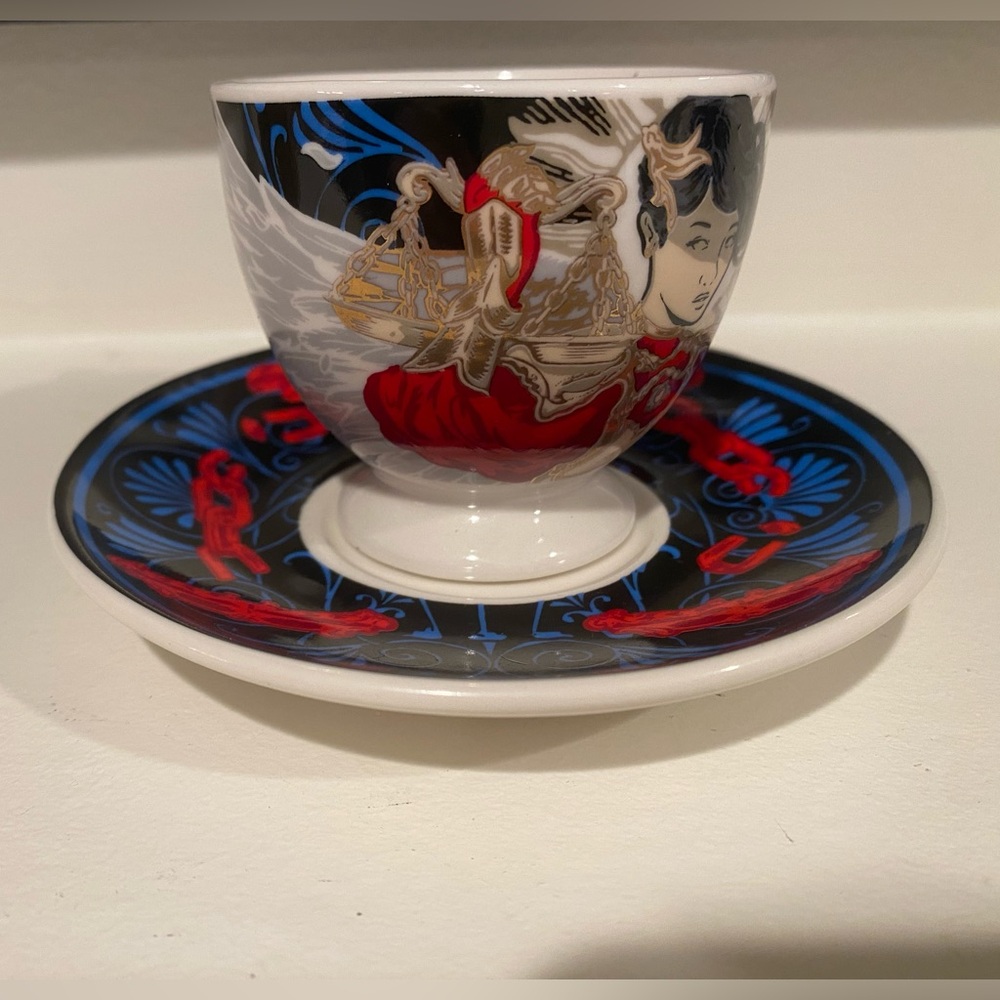 Illumicrate Goddess of Retribution Teacup and Saucer